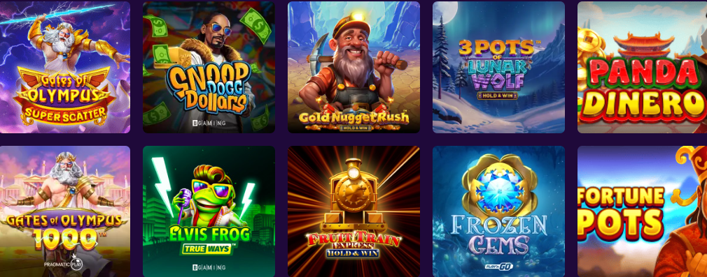Most Popular Slot Games Collection